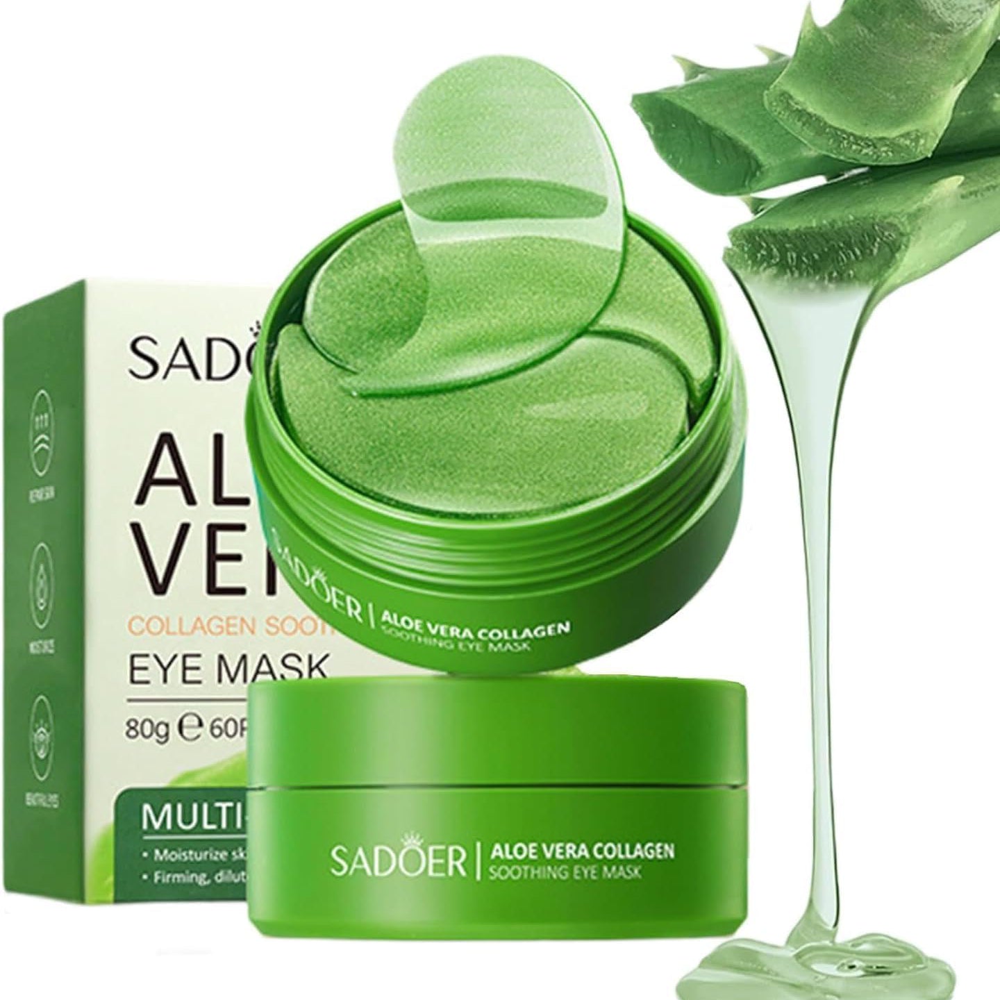 Aloe vera maska za zatezanje očiju
