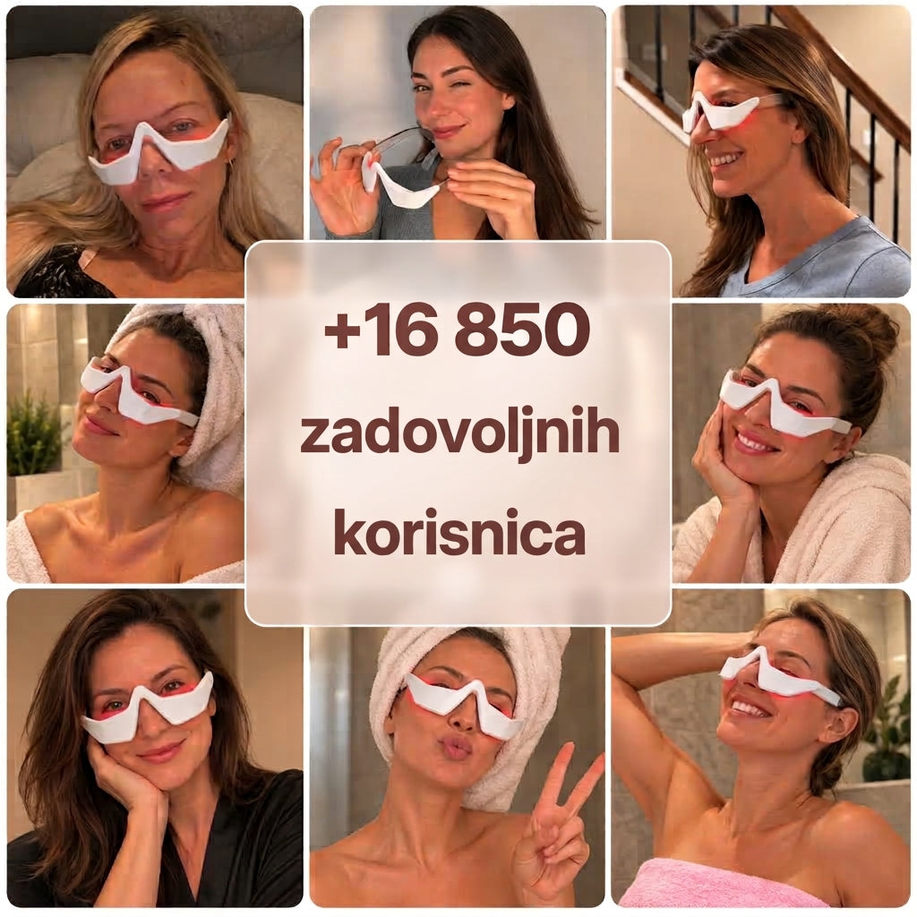 EyeGlow naočare sa crvenim svetlom