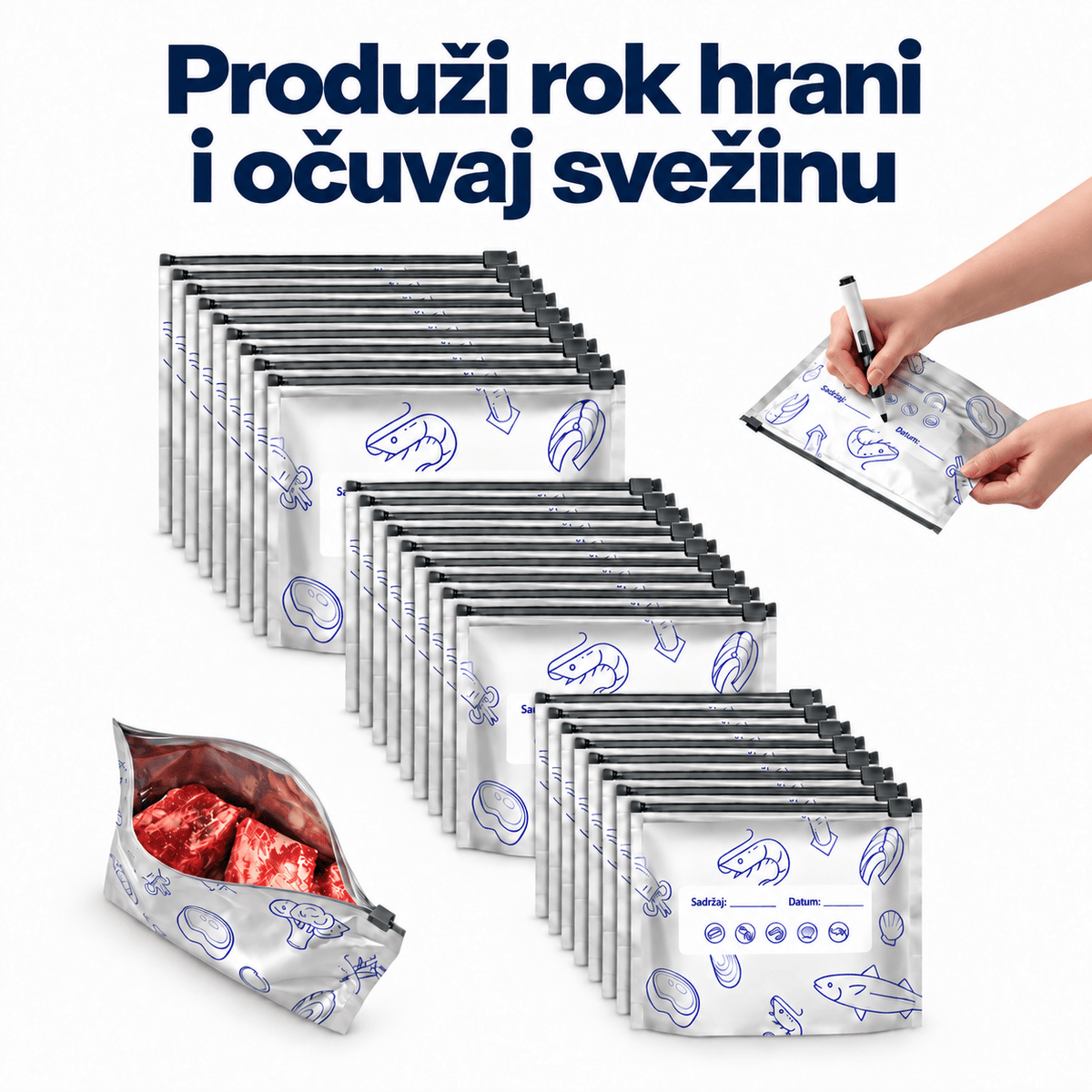 AluFresh kese za čuvanje svežine