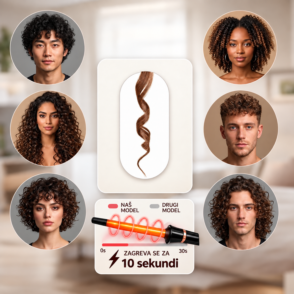 HairFine uvijač za kosu
