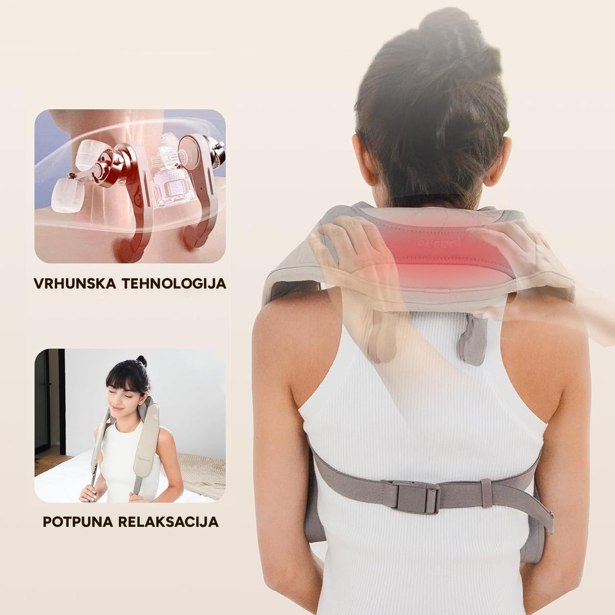 Relax masažer za vrat i ramena