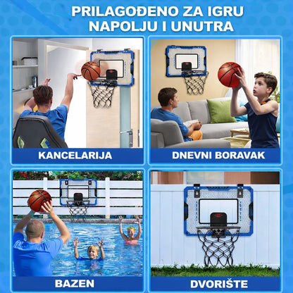 Sobni koš sa brojačem poena