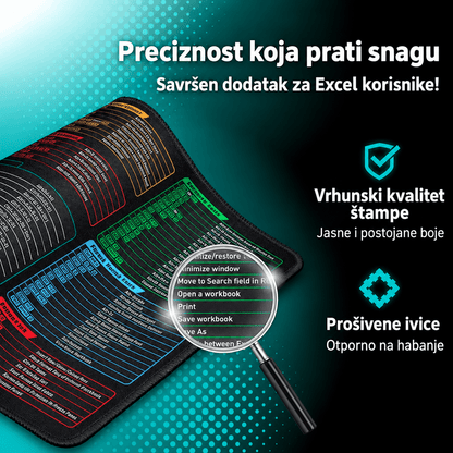 SmartPad podloga za sto sa prečicama