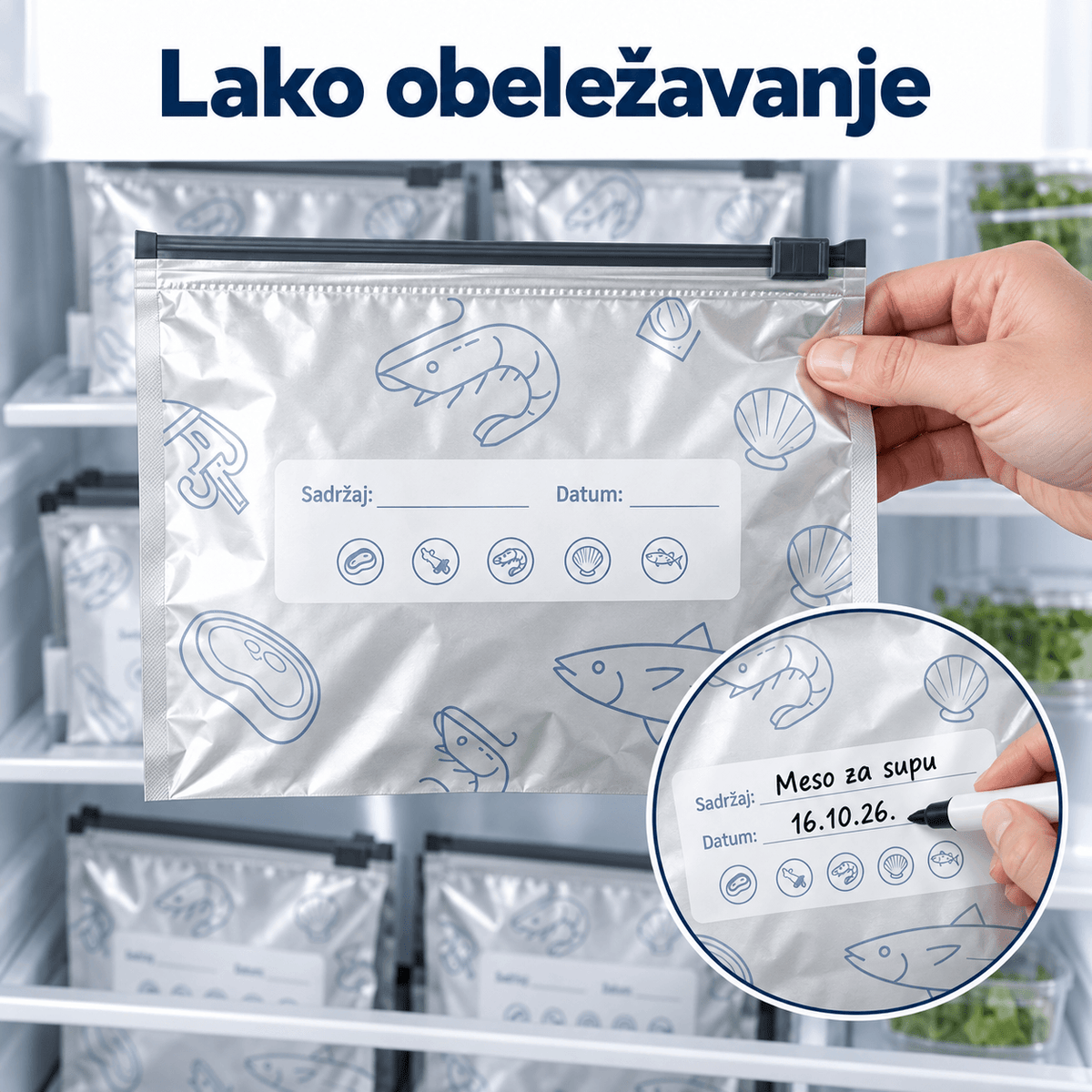AluFresh kese za čuvanje svežine