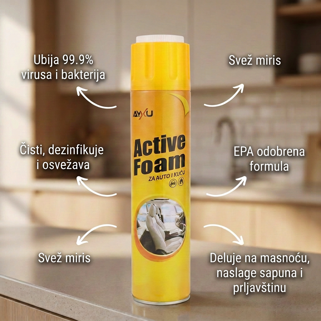 ActiveFoam gusta aktivna pena za čišćenje (650 ml)