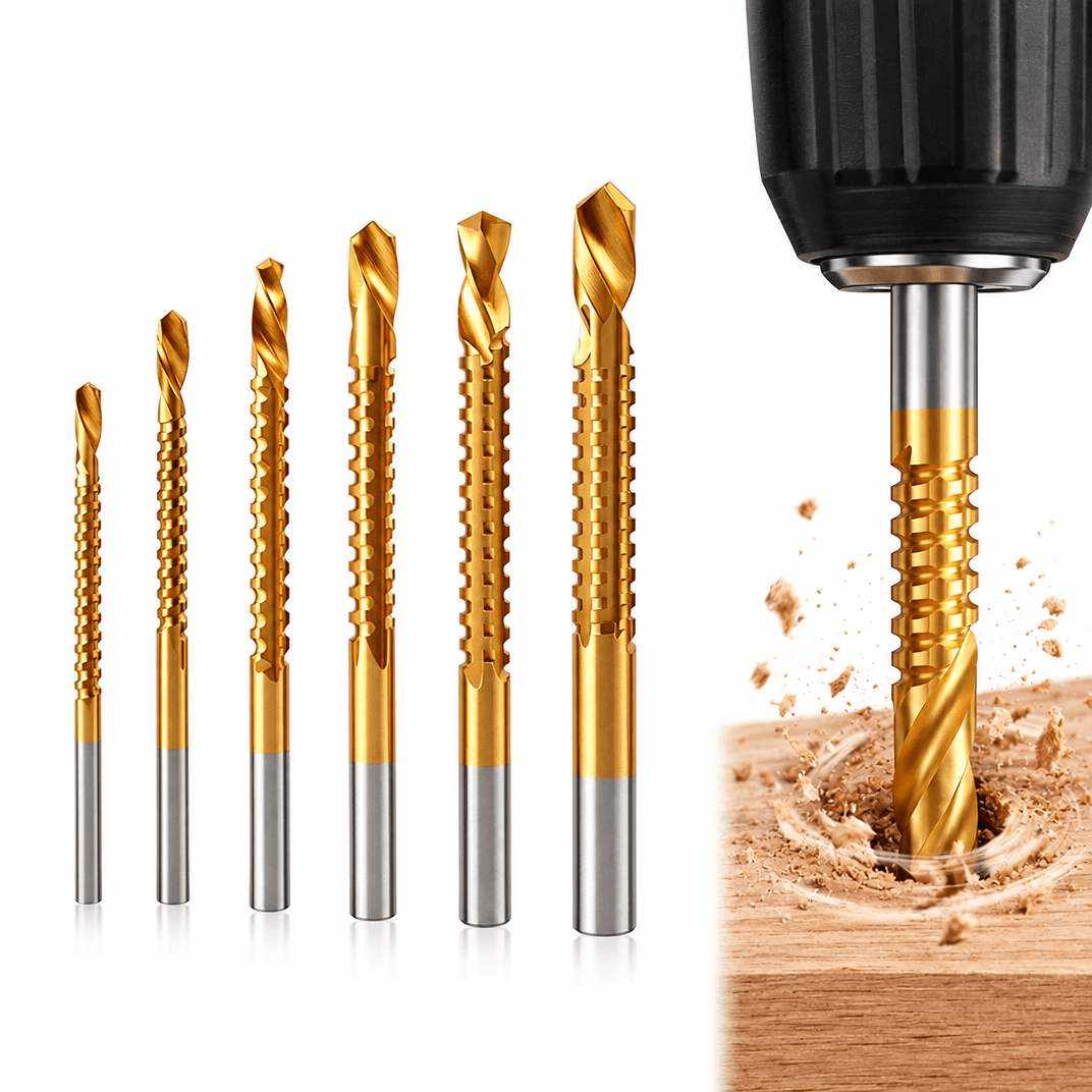 TwistBit set od 6 spiralnih burgija
