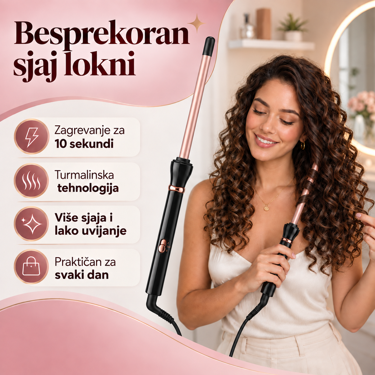 HairFine uvijač za kosu