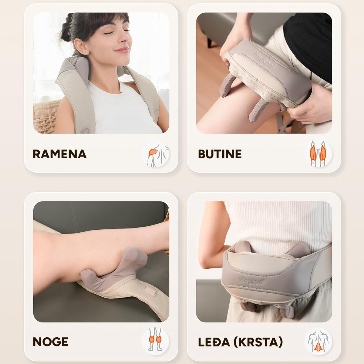 Relax masažer za vrat i ramena