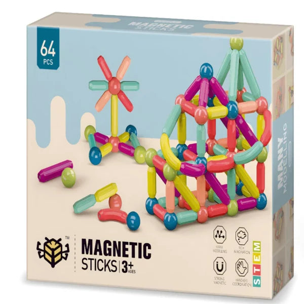 Magični set štapića i kugli (64 delova)