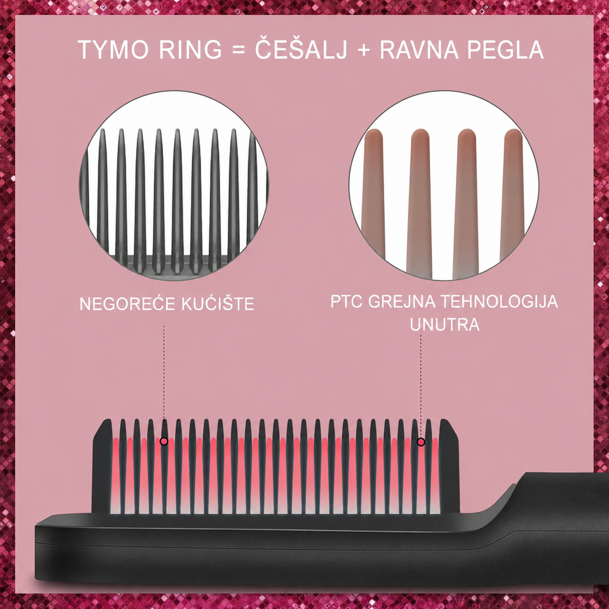 SilkyBrush četka za ispravljanje kose